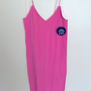 Super cute pink mini dress